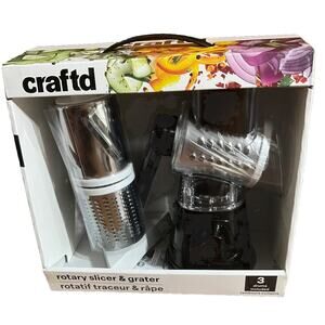 Rotary Slicer And Grater Dishwasher Safe-Free Shipping
